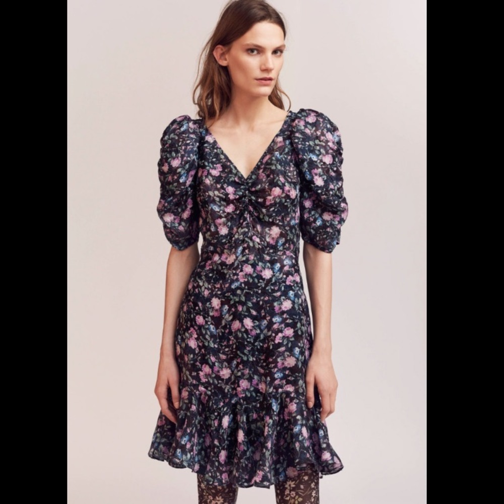 BNWT Silk Organza Rebecca Taylor Dress